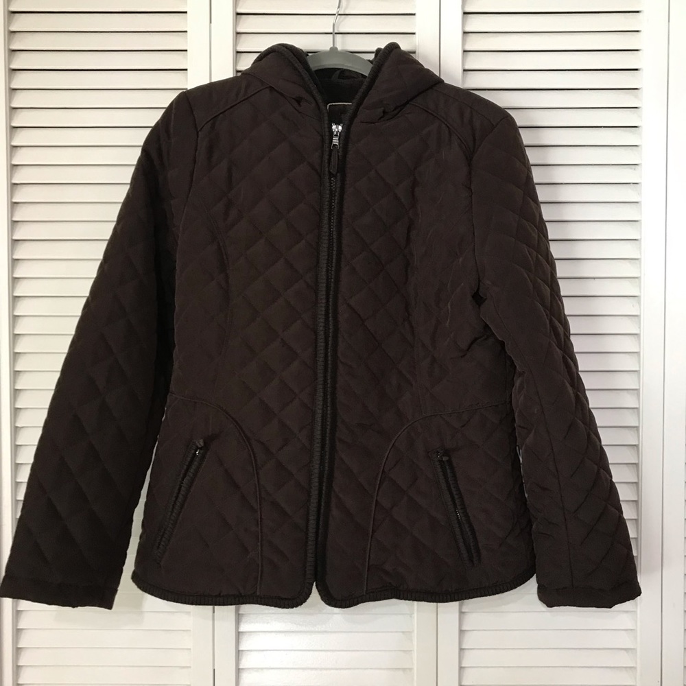 Braetan Brown Quilted Jacket
